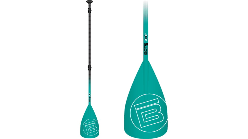 Bote 3-Piece Adjustable SUP Paddle, Jade, PDL-FG-3-22-JD