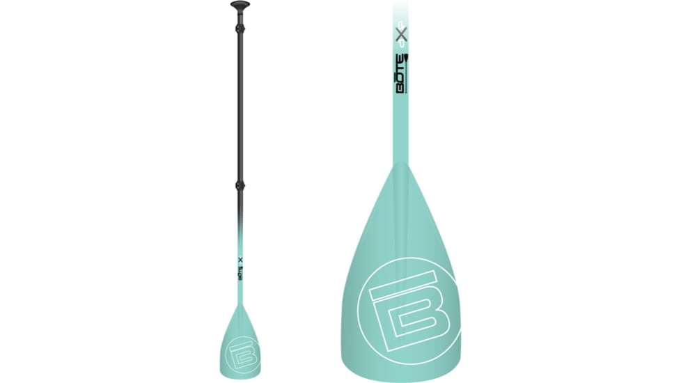 Bote 3-Piece Adjustable SUP Paddle, Seafoam, PDL-FG-3-22-SF