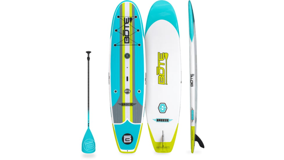 Bote Breeze 10 ft 6 in Cypress Paddle Board, Full Trax, 106BR22FT-GS