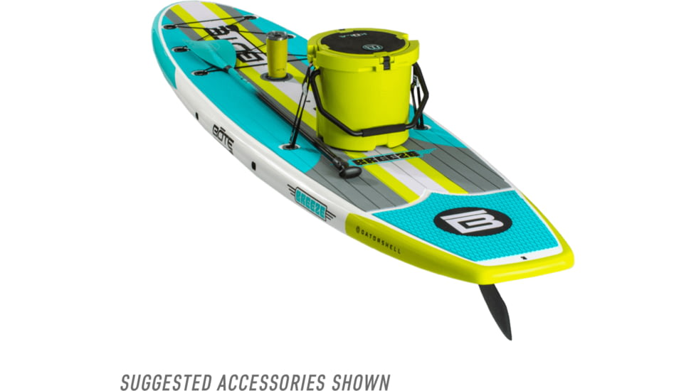 Bote Breeze 11 ft 6 in Cypress Paddle Board, Full Trax, 116BR22FT-GS
