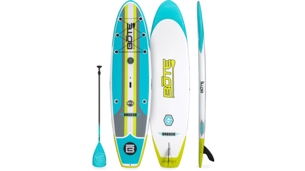 Bote Breeze 11 ft 6 in Cypress Paddle Board, Full Trax, 116BR22FT-GS