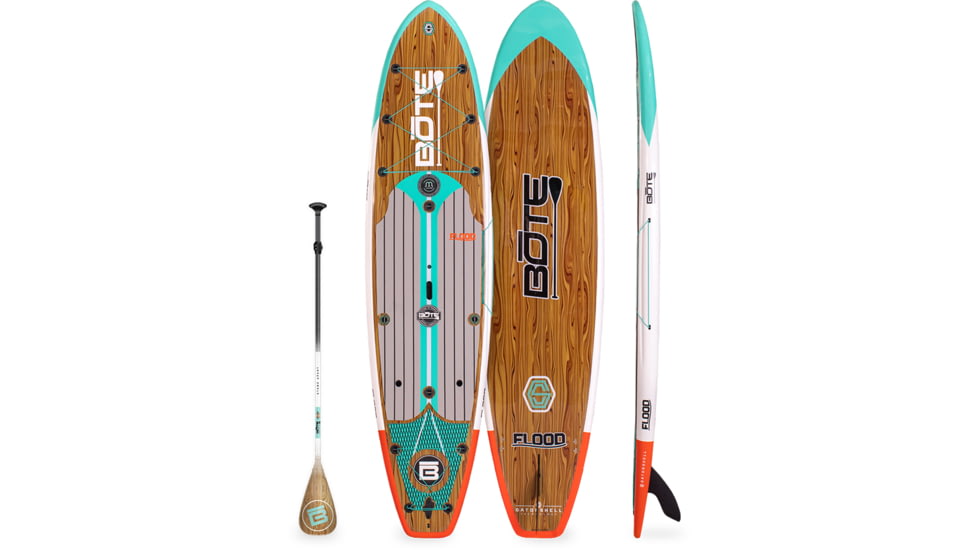 Bote Flood 10 ft 6 in Cypress Paddle Board, Classic, 106FL22CL-GS