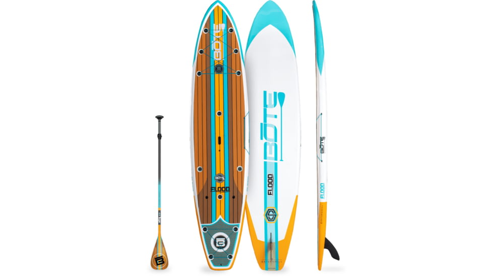 Bote Flood 12 ft Cypress Paddle Board, Full Trax, 120FL22FT-GS