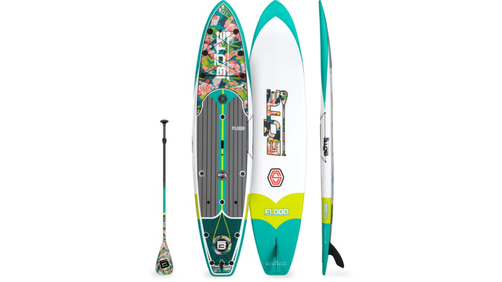 Bote Flood 12 ft Cypress Paddle Board, Native Tropics, 120FL22NA-GS