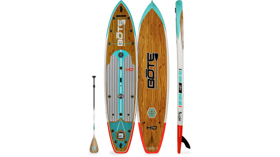 Bote HD 12 ft Cypress Paddle Board, Classic Cypress, 120HD22CL-GS