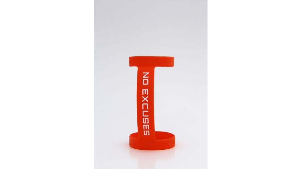 Bottle Band No Excuses-Red/White