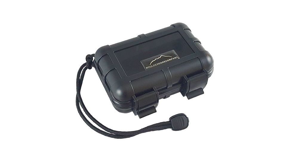 Boulder Case Company J1500 Dry Box, Black, Black, High Impact Abs Plastic, Lifetime Warranty, BOL-06737