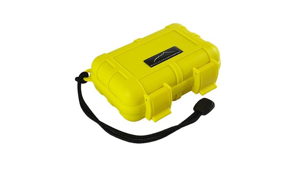 Boulder Case Company J1500 Dry Box, Yellow, Yellow, High Impact Abs Plastic, Lifetime Warranty, BOL-06775
