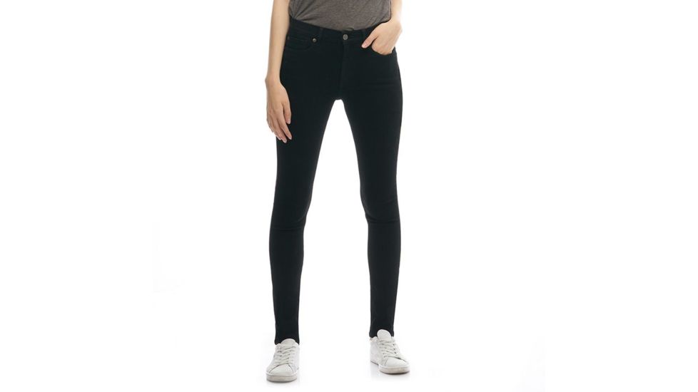 Boulder Denim 2.0 Skinny Fit Jeans - Women's, Pitch Black, 25 Waist 32 Inseam BD2WSKIN-B-Pitch Black-25
