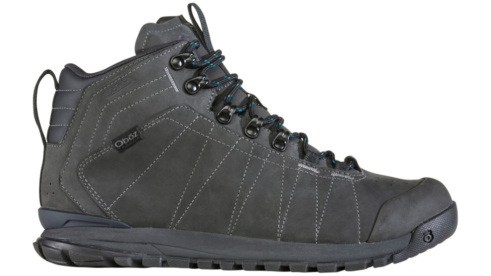 Bozeman Mid Leather B-DRY Shoes - Mens, Medium, Iron, 10, 75501-Iron-Medium-10