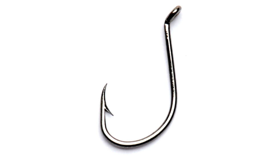Brad's Octopus Hook, Forged, Black Nickel, Size 6, 50 per Pack, OCB-6-50
