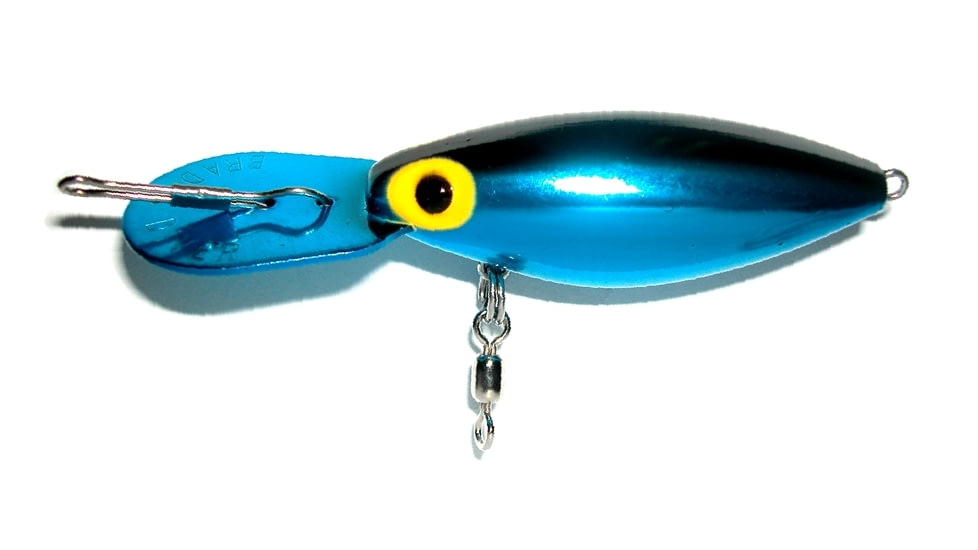 Brads Bait Diver Trolling/Back Bouncing Plug, Magnum Metallic Blue, W-BD-14