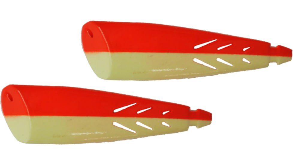 Brads Kokanee Cut Plug Unrigged, Red Glow, 2 Pack, TPKCP-97