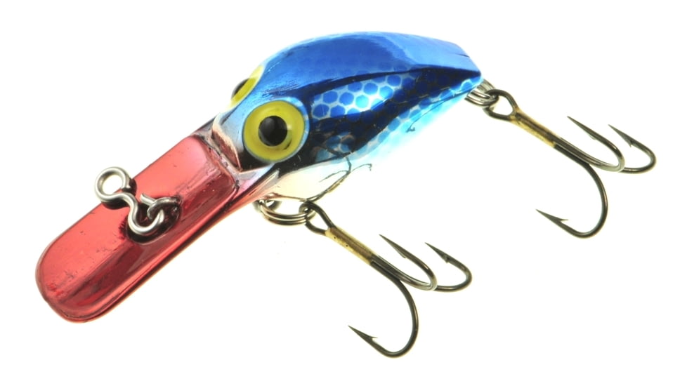 Brads LIl Wiggler Crankbait, Floating/Sinking, Blue Pirate, 2in, 1/5oz, BLW-06