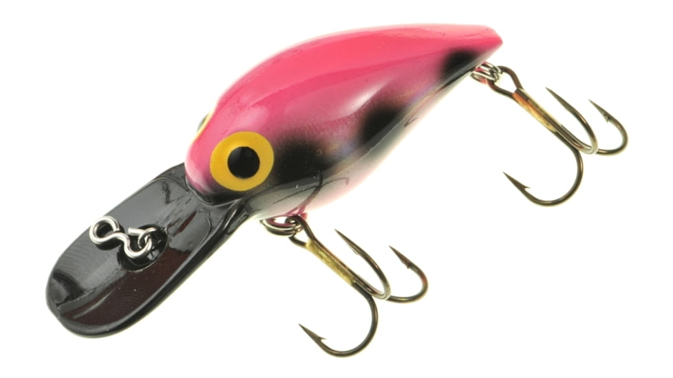 Brads Magnum Wiggler Crankbait, Floating/Sinking, Pink Laser, 3 3/4in, 3/4oz, WMW-117