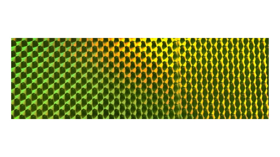 Brads Reflective Tape, Chartreuse Scale, 2 X 6, 3 Pack, RT-15