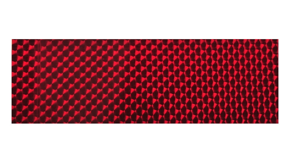 Brads Reflective Tape, Red Scale, 2 X 6, 3 Pack, RT-13