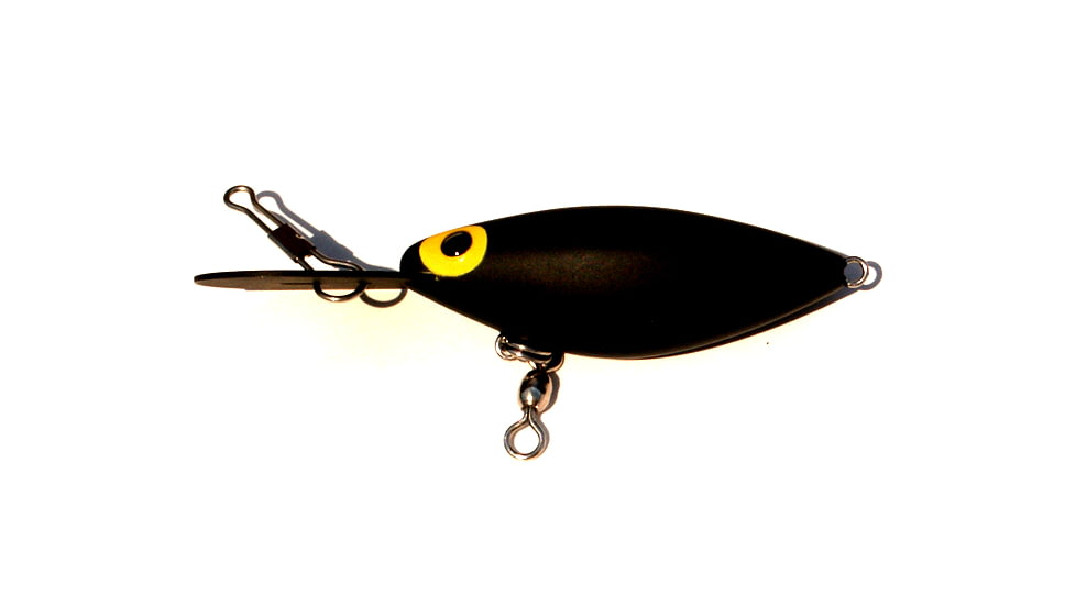 Brads Std Bait Diver Trolling/Back Bouncing Plug, Clear, STD-00