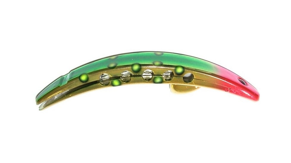 Brads Super Bait Casting/Trolling Lure, With Rolling Swivel And Scent Pad, Lucky Charm, 4in, SB-18