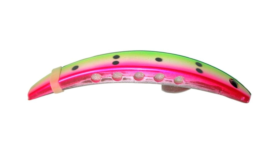Brads Super Bait Casting/Trolling Lure, With Rolling Swivel And Scent Pad, Watermelon, 4in, SB-05