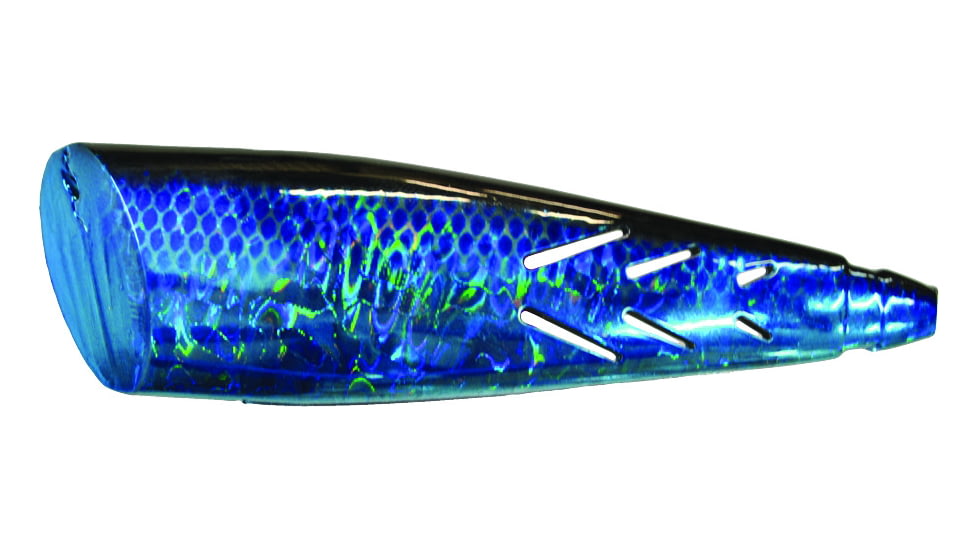 Brads Super Bait Cut Plug Lure, With 40 Lb Leader And #2 Treble, Blue Jack, 4in, SCP-43