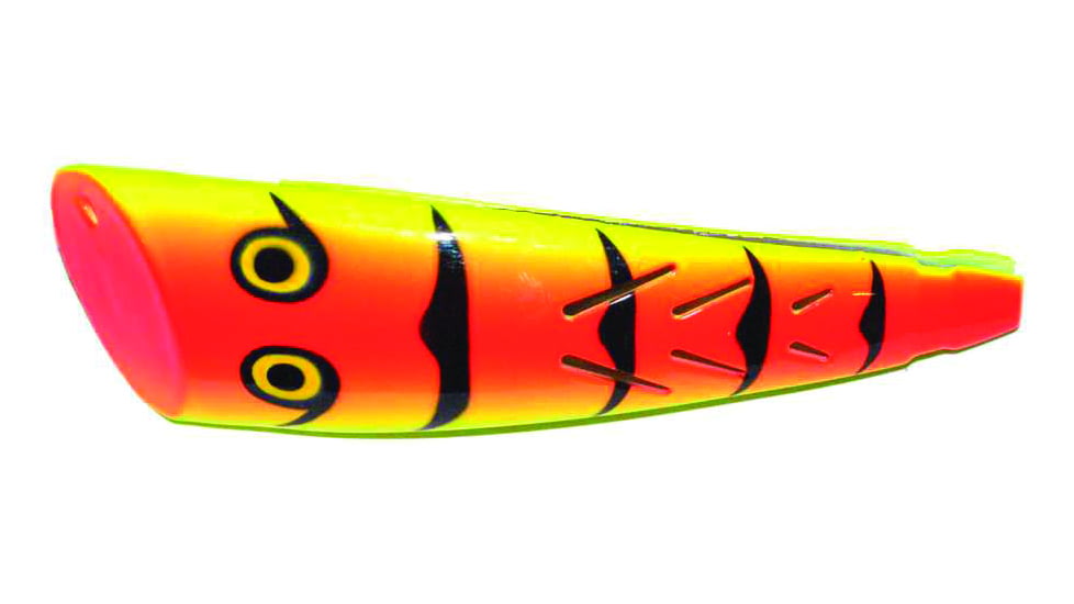 Brads Super Bait Cut Plug Lure, With 40 Lb Leader And #2 Treble, Groucho, 4in, SCP-75