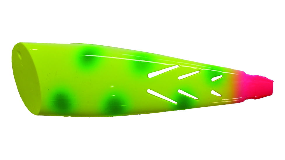 Brads Super Bait Cut Plug Lure, With 40 Lb Leader And #2 Treble, Rotten Banana, 4in, SCP-124