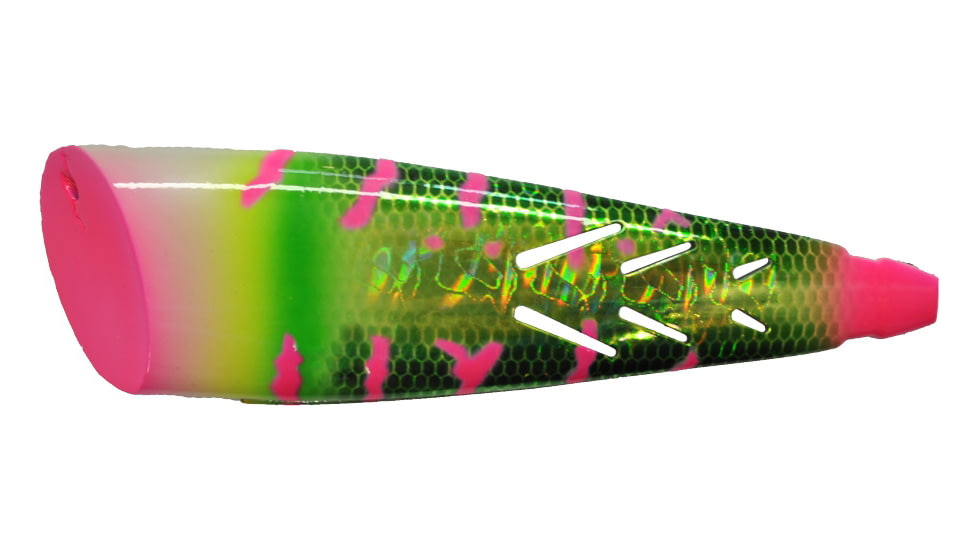 Brads Super Bait Cut Plug Lure, With 40 Lb Leader And #2 Treble, Twister Sister, 4in, SCP-510