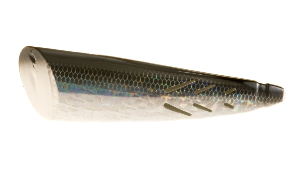 Brads Super Bait Cut Plug, Rolling Swivel Scent Pad, Black Jack, 4in, #2 Treble, 2/Pack, TPSCP-21