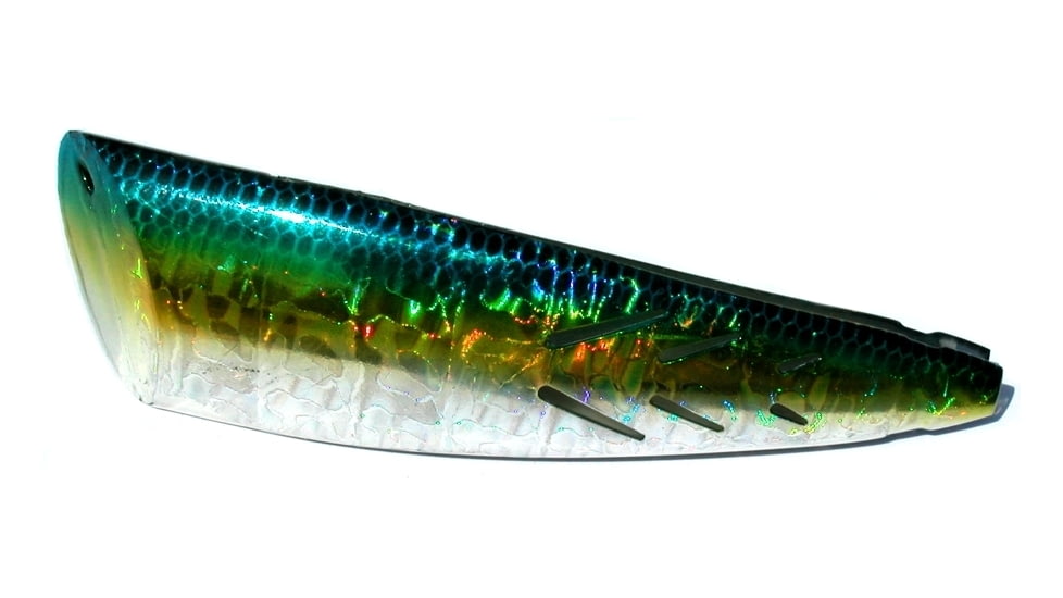 Brads Super Bait Cut Plug, Rolling Swivel Scent Pad, Blue Hawaiian, 4in, #2 Treble, 2/Pack, TPSCP-22