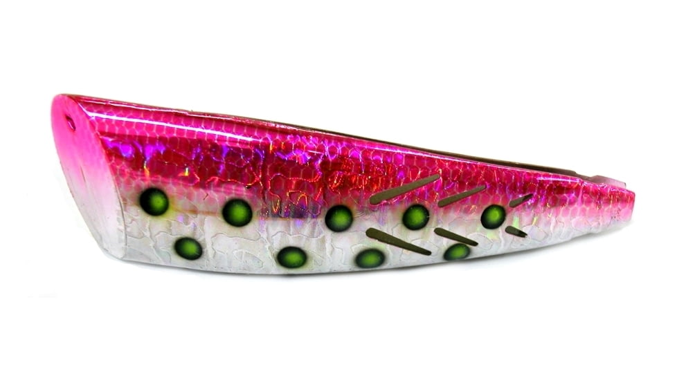 Brads Super Bait Cut Plug, Rolling Swivel Scent Pad, Pink Magic, 4in, #2 Treble, 2/Pack, TPSCP-24