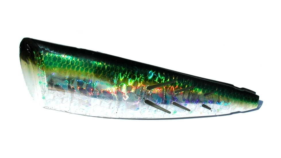Brads Super Bait Cut Plug, Rolling Swivel Scent Pad, Shamrock, 4in, #2 Treble, 2/Pack, TPSCP-23