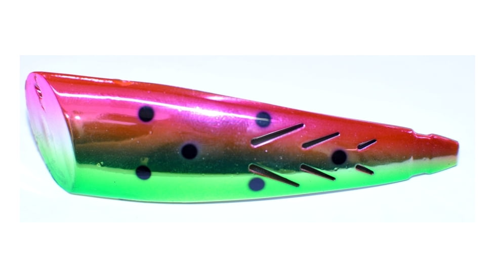 Brads Super Bait Cut Plug, Rolling Swivel Scent Pad, Watermelon, 4in, #2 Treble, 2/Pack, TPSCP-05