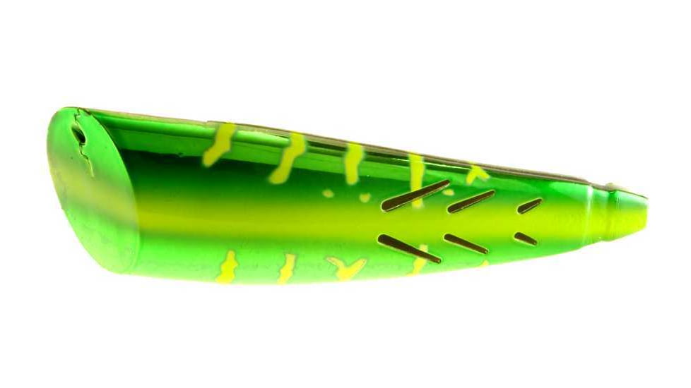 Brads Super Bait Mini Cut Plug, With 20# Leader And #2 Treble Hook, Mountain Doo, 3in, MCP-14