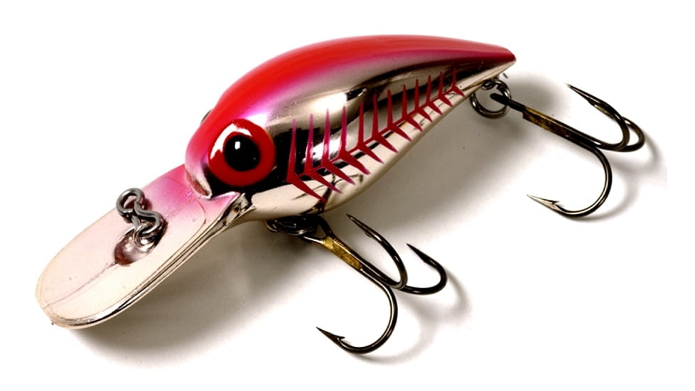 Brads Wee Wiggler Crankbait, Floating/Sinking, Copper with Fluorescent Orange Back/Herringbone, 2 1/4in, 1/3oz, BWW-20