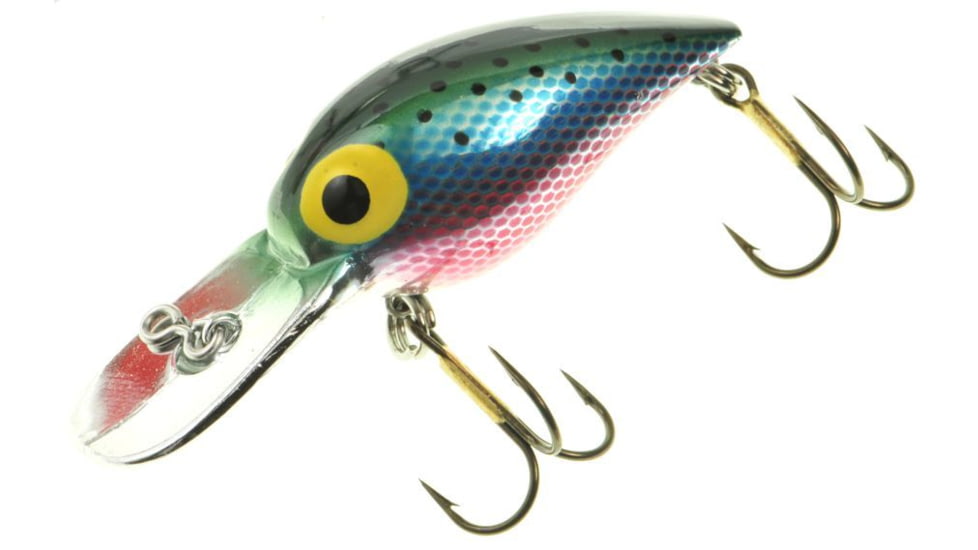 Brads Wiggler Crankbait, Floating/Sinking, Blue/Pink/Green, 3in, 3/8oz, BW-41