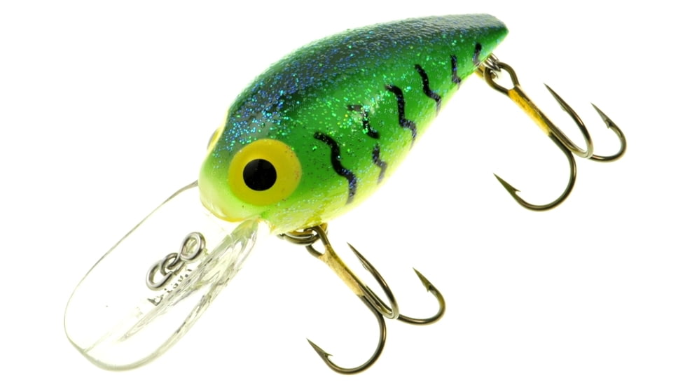 Brads Wiggler Crankbait, Floating/Sinking, Metallic Firetiger, 3in, 3/8oz, BW-174