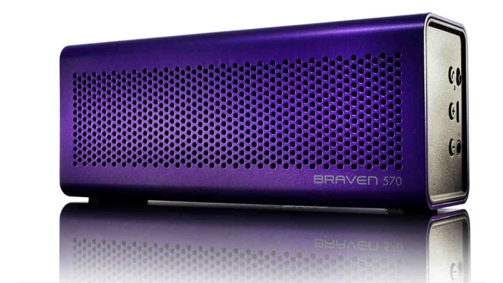 Braven BRV-570 Wireless Speaker-Purple
