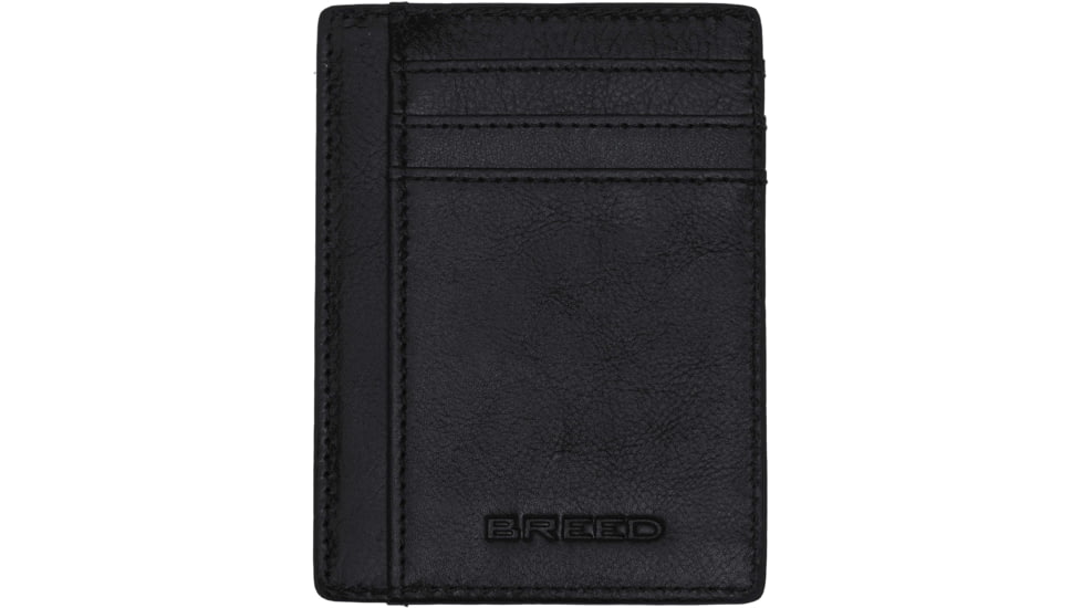 Breed Chase Front Pocket Wallet, Black, One Size, BRDWALL003-BLK