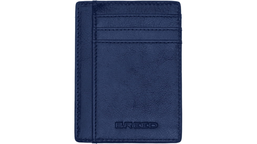 Breed Chase Front Pocket Wallet, Navy, One Size, BRDWALL003-BLU