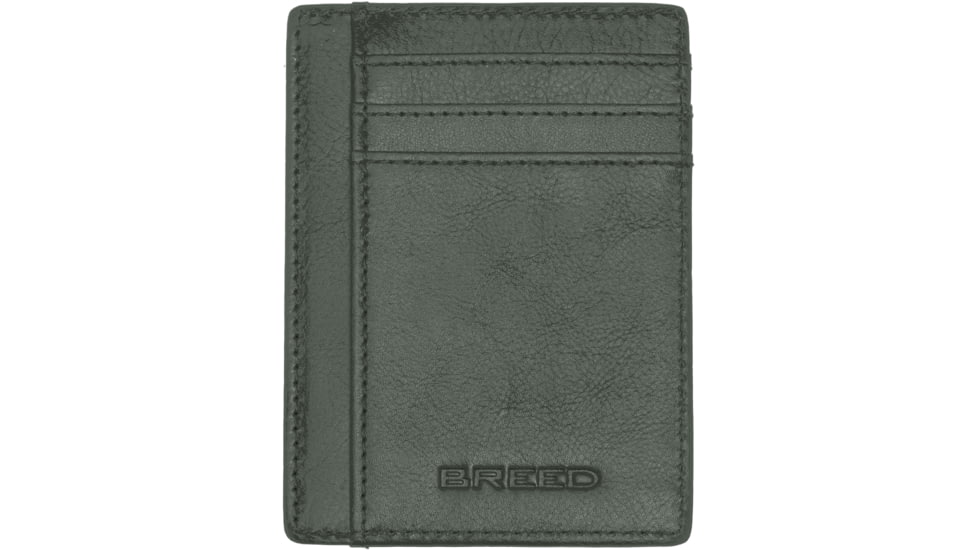 Breed Chase Front Pocket Wallet, Olive, One Size, BRDWALL003-GRN