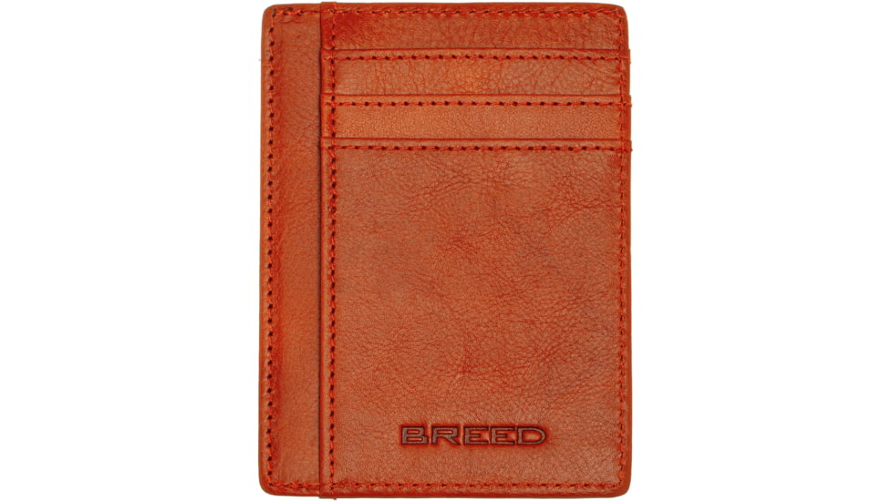 Breed Chase Front Pocket Wallet, Orange, One Size, BRDWALL003-ORG