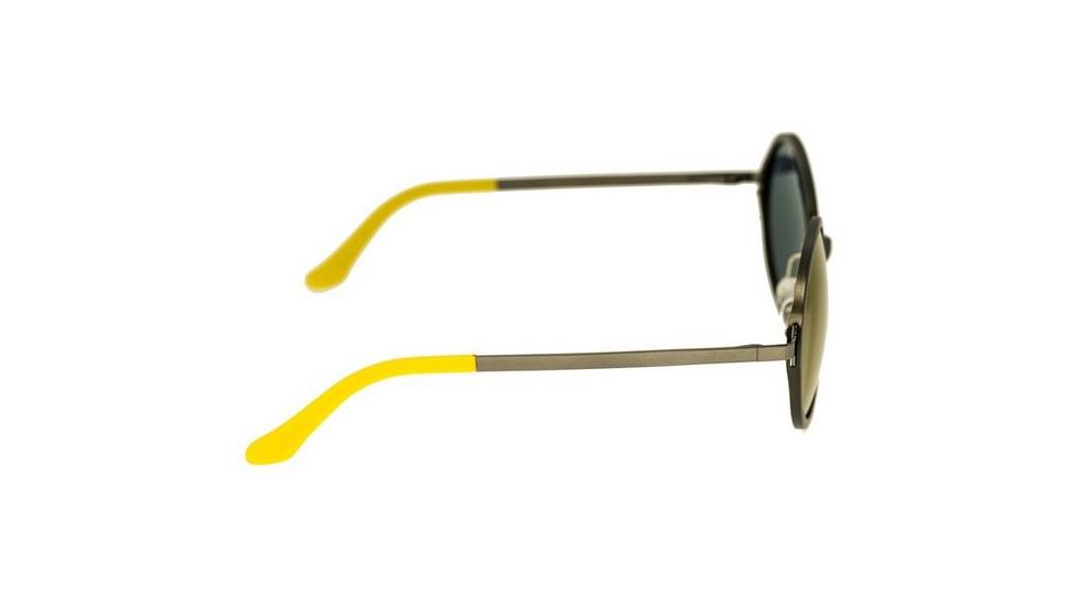 Breed Corvus Sunglasses, Gun Metal Titanium Frame, Brown Lens BSG025GM