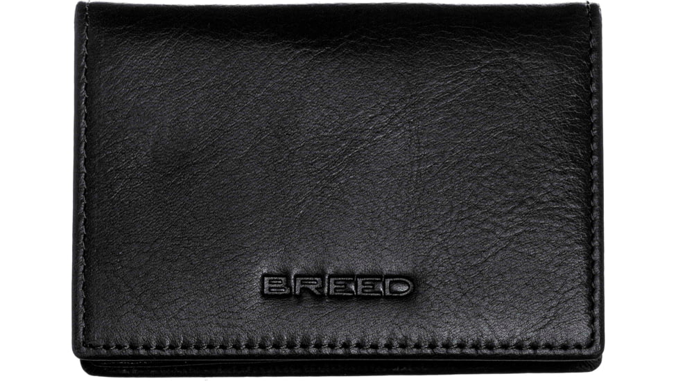 Breed Porter Bi-Fold Wallet, Black, One Size, BRDWALL002-BLK