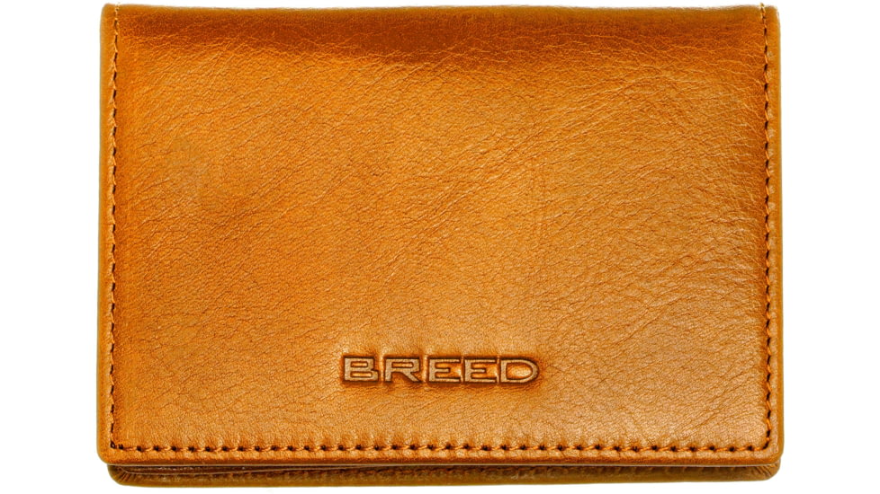 Breed Porter Bi-Fold Wallet, Camel, One Size, BRDWALL002-CML