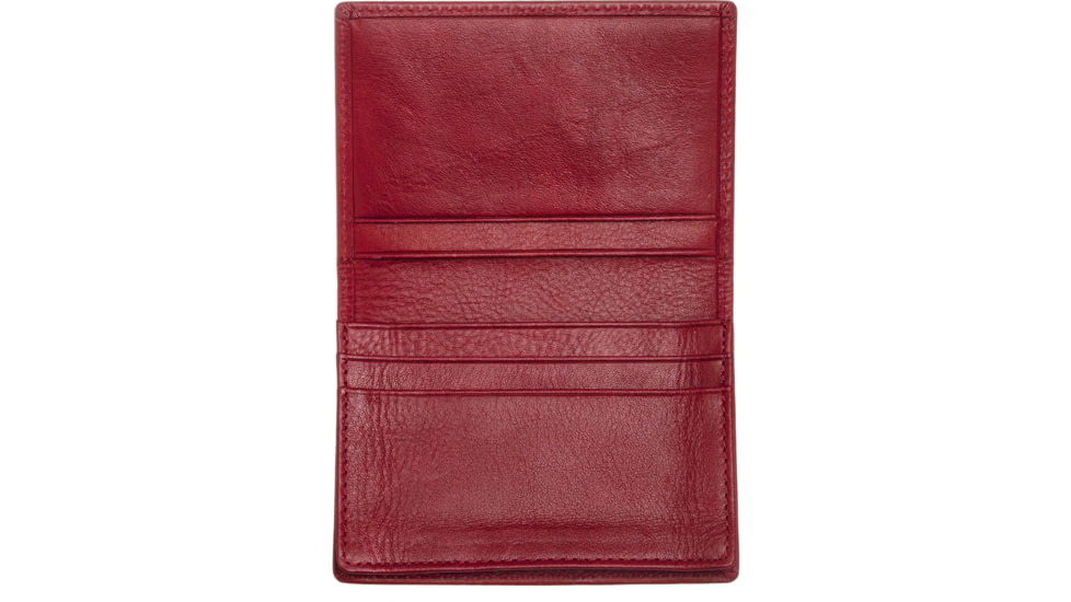 Breed Porter Bi-Fold Wallet, Maroon, One Size, BRDWALL002-MRN