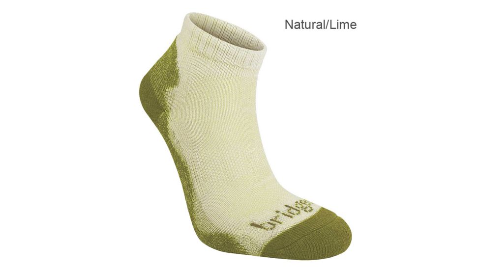 Bridgedale Bamboo Lo Women's - Natural / Lime Large