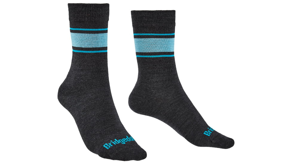 Bridgedale Explorer Heavyweight Merino Comfort Boot Socks - Womens, Grey, Small, 710623-801-S