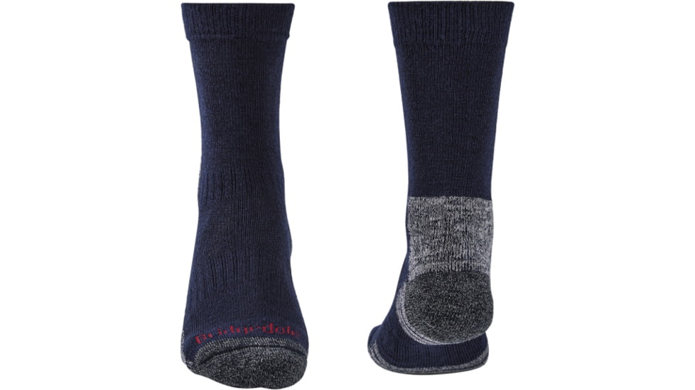 Bridgedale Hike Lightweight Merino Endurance Boot Socks - Mens, Blue/Dark Grey, Medium, 710094-122-M