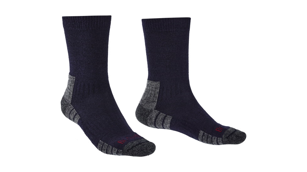 Bridgedale Hike Lightweight Merino Endurance Boot Socks - Mens, Blue/Dark Grey, Medium, 710094-122-M
